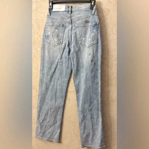 Arizona Juniors Womens Highest Rise Straight Leg Jean - Picture 4 of 6